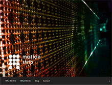 Tablet Screenshot of motionstrip.com